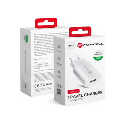 Forcell USB-A oplader - 18W