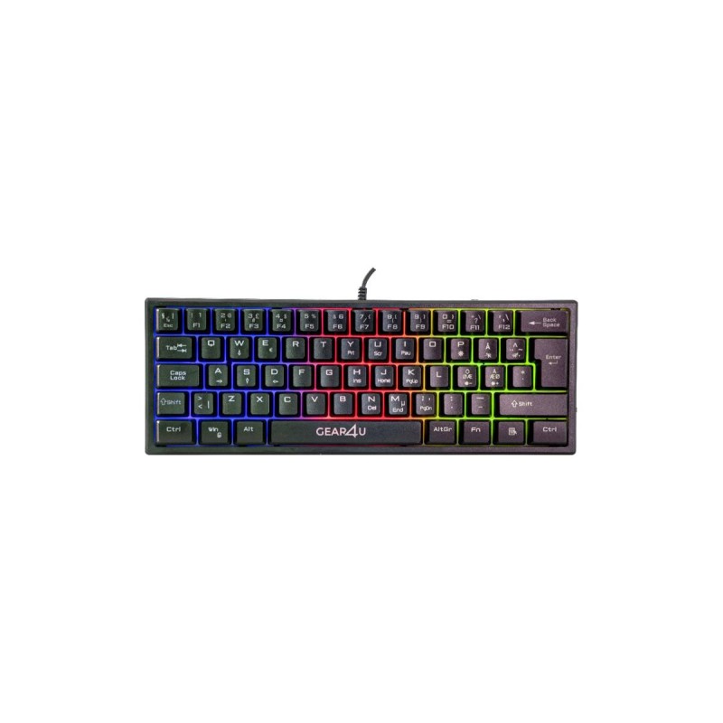 GEAR4U Mini Gaming Tastatur - 60%